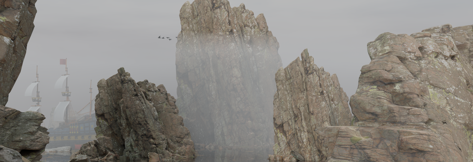 Rocks sourced from quixel bridge& assets sourced from sketchfab